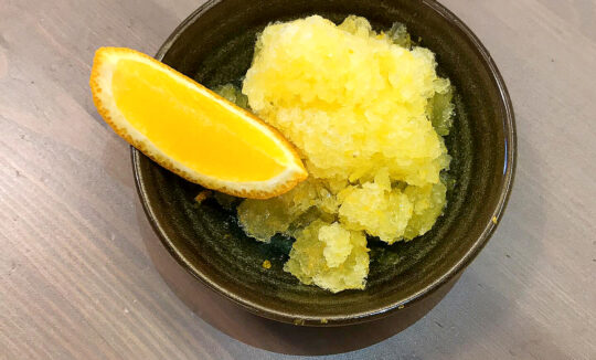 Apelsinų granita